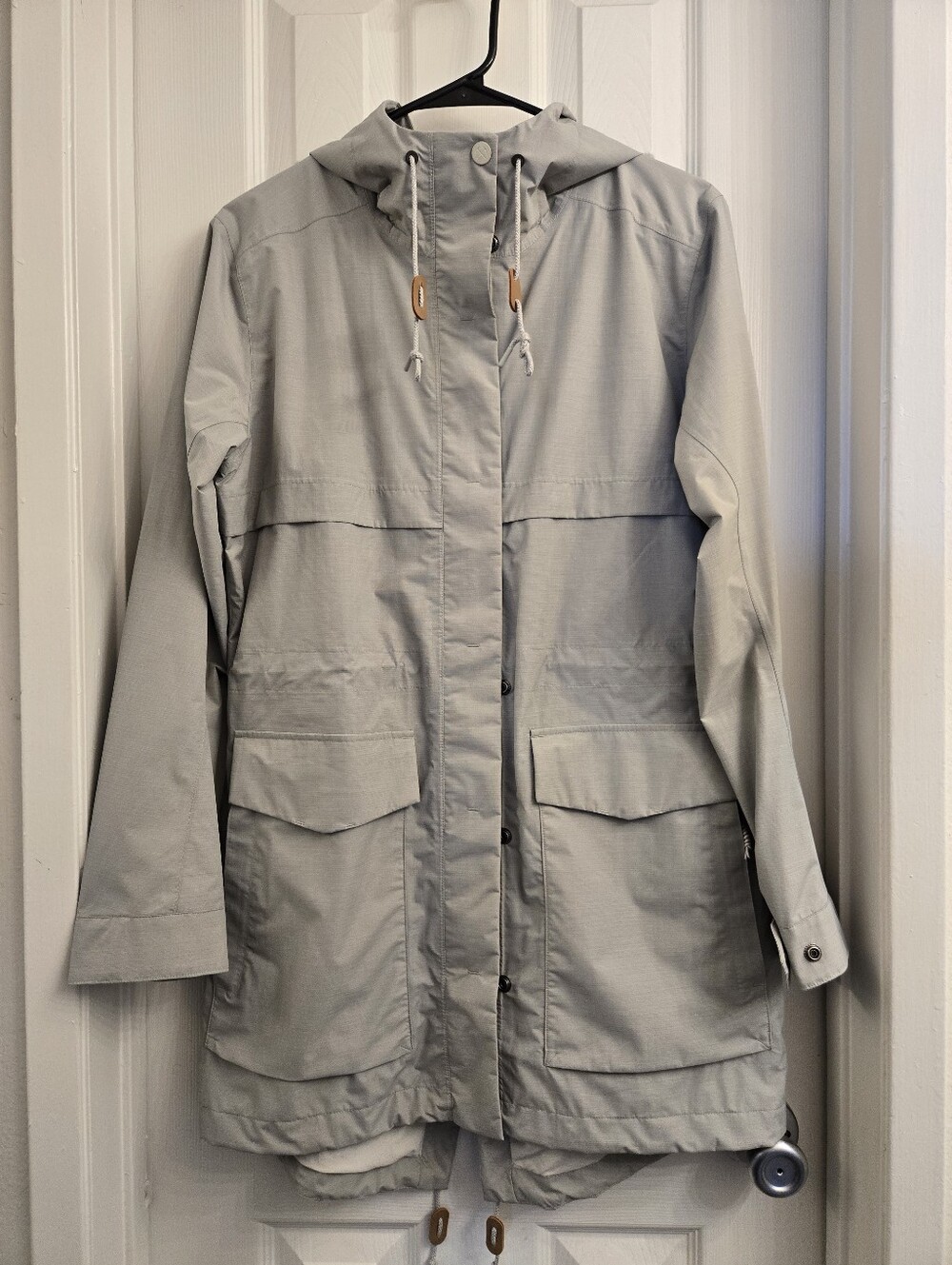 NWT REI Women's Skyline Ridge Parka Rain Jacket Waterproof English Fog